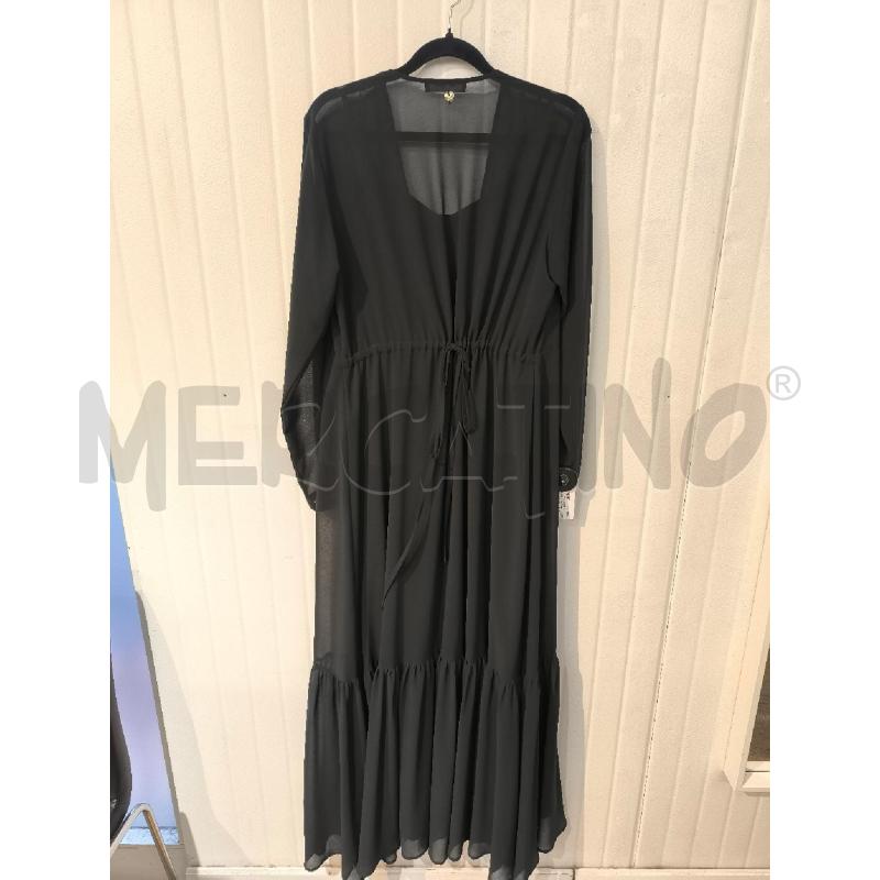 ABITO DONNA MY TWINSET NERO CON BORCHIETTE DECOLTE E SOTTOVESTE  | Mercatino dell'Usato Mestre 4