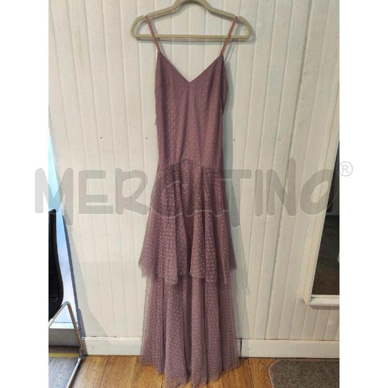 ABITO DONNA NLY EVE LILLA POIS TULLE | Mercatino dell'Usato Mestre 1