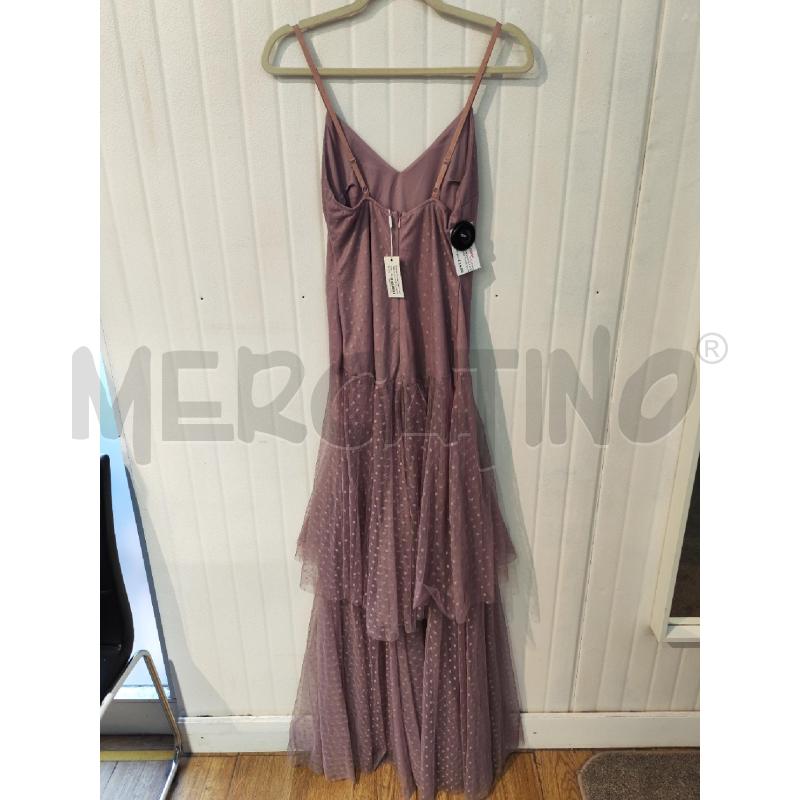 ABITO DONNA NLY EVE LILLA POIS TULLE | Mercatino dell'Usato Mestre 3