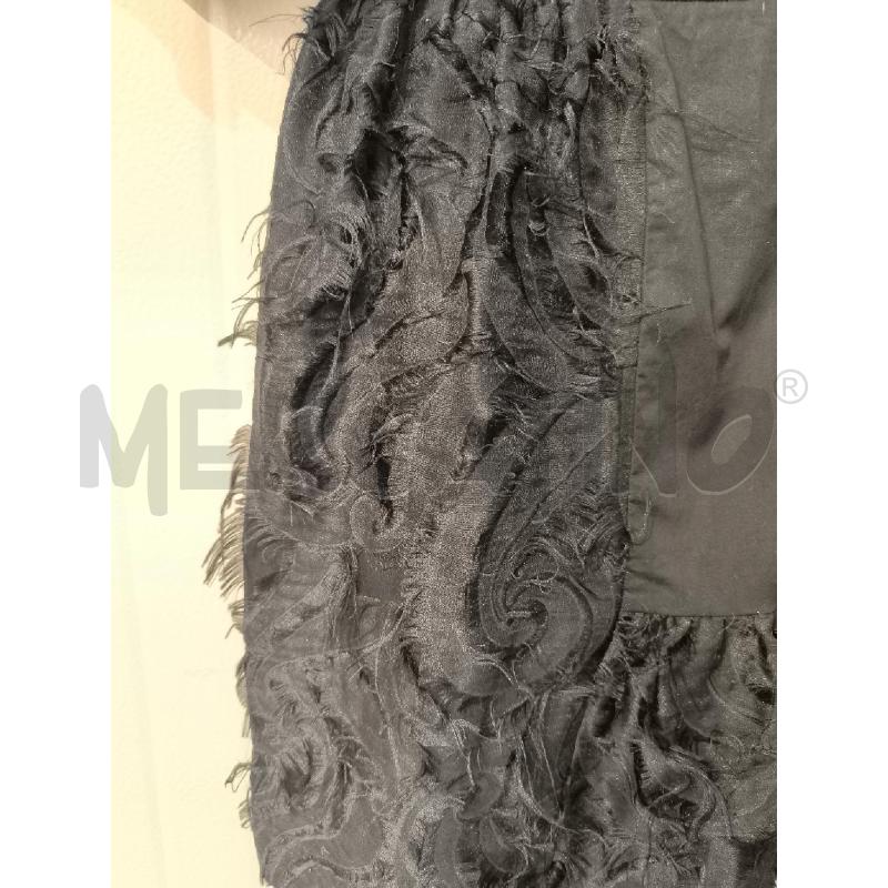 ABITO DONNA O L'AUTRECHOSE NERO EFFETTO PIUME | Mercatino dell'Usato Mestre 4