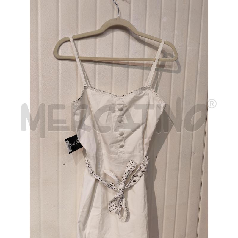 ABITO DONNA PEPE JEANS BIANCO CON CINTURA | Mercatino dell'Usato Mestre 2