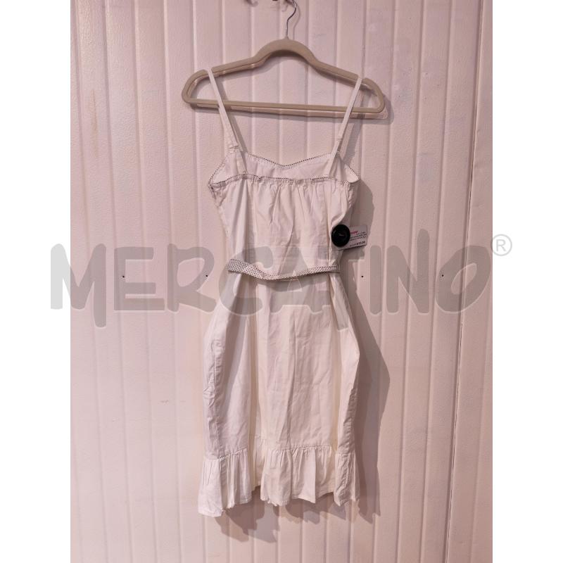 ABITO DONNA PEPE JEANS BIANCO CON CINTURA | Mercatino dell'Usato Mestre 4