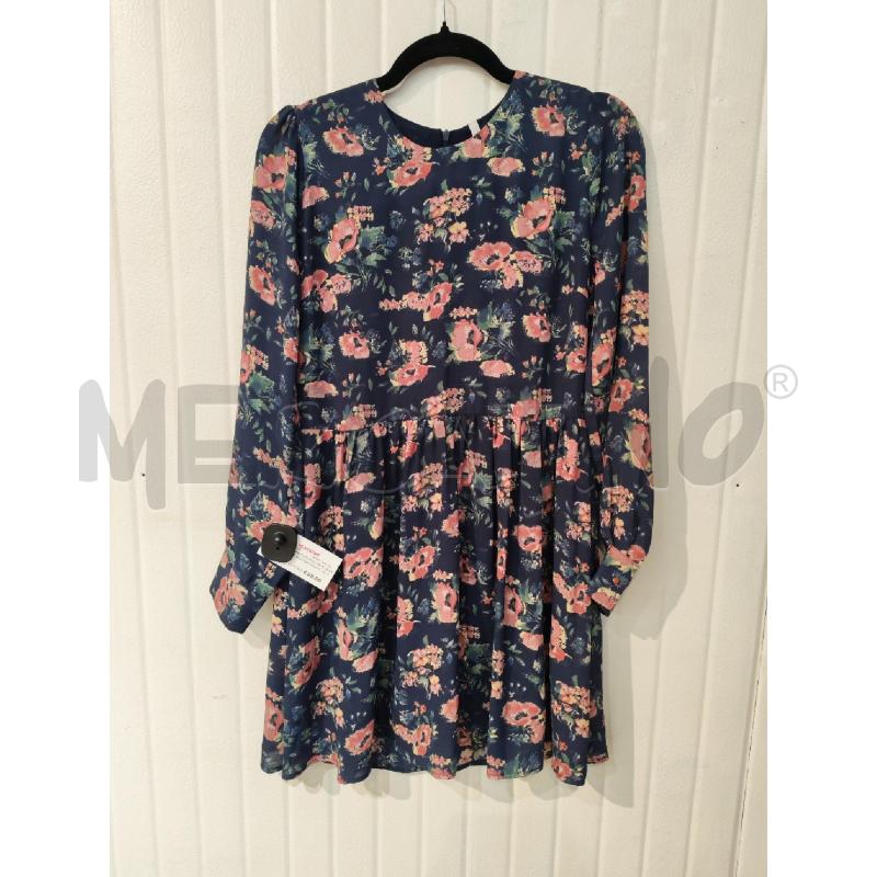 ABITO DONNA PEPE JEANS BLU FANTASIA FIORI ROSA | Mercatino dell'Usato Mestre 1