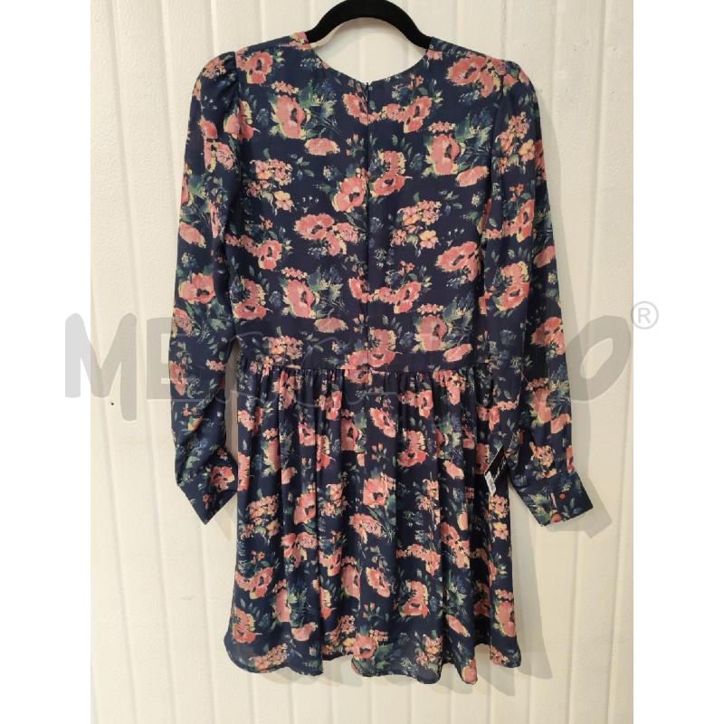 ABITO DONNA PEPE JEANS BLU FANTASIA FIORI ROSA | Mercatino dell'Usato Mestre 3