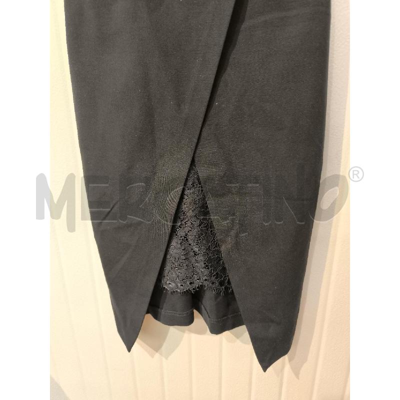 ABITO DONNA PINKO NERO CON PIZZO SULLO SPACCO | Mercatino dell'Usato Mestre 3