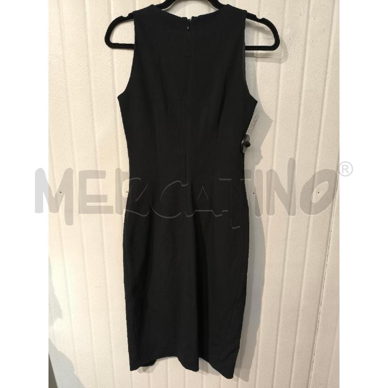 ABITO DONNA PINKO NERO CON PIZZO SULLO SPACCO | Mercatino dell'Usato Mestre 4