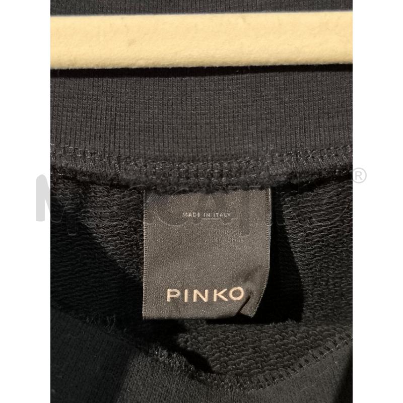 ABITO DONNA PINKO NERO TIPO FELPA CON VOUALNT SCOLLO AB BARCA | Mercatino dell'Usato Mestre 2