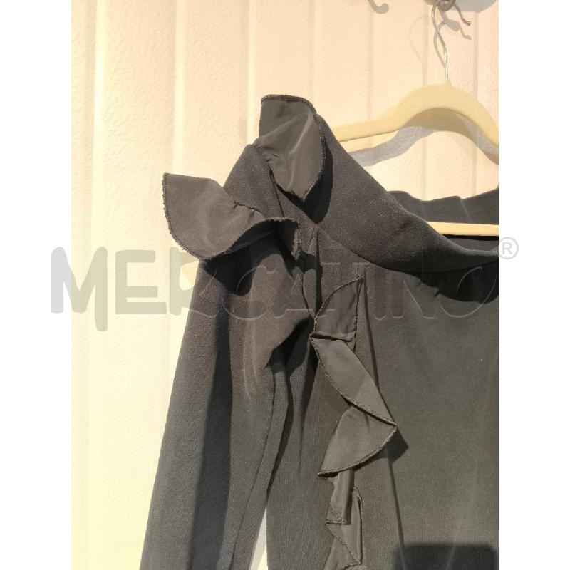 ABITO DONNA PINKO NERO TIPO FELPA CON VOUALNT SCOLLO AB BARCA | Mercatino dell'Usato Mestre 5