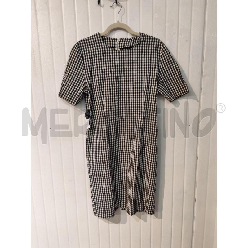ABITO DONNA QUADRETTI VICHY BIANCO E NERO | Mercatino dell'Usato Mestre 1