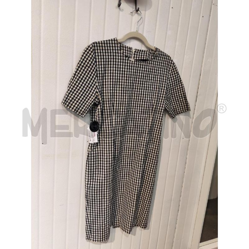 ABITO DONNA QUADRETTI VICHY BIANCO E NERO | Mercatino dell'Usato Mestre 2