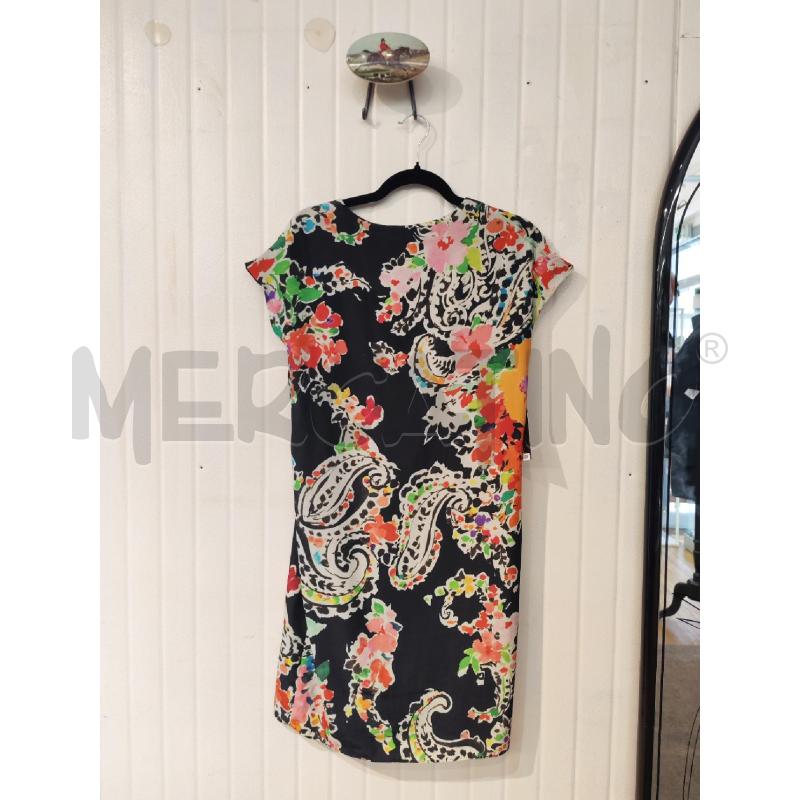 ABITO DONNA RALPH LAUREN NERO FIORI COLORATI | Mercatino dell'Usato Mestre 3
