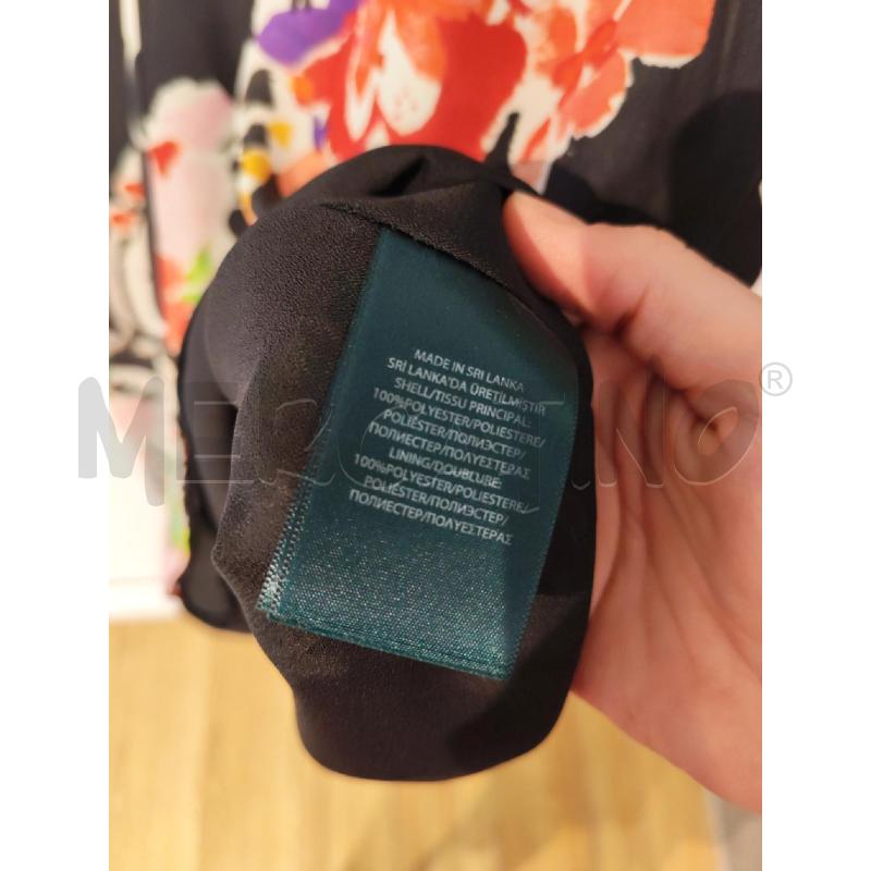 ABITO DONNA RALPH LAUREN NERO FIORI COLORATI | Mercatino dell'Usato Mestre 4