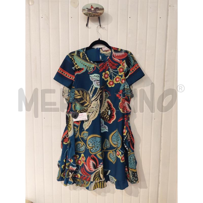 ABITO DONNA RED VALENTINO BLU FANTASIA VERDE | Mercatino dell'Usato Mestre 1