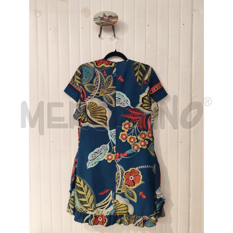 ABITO DONNA RED VALENTINO BLU FANTASIA VERDE | Mercatino dell'Usato Mestre 3