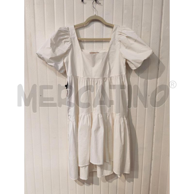 ABITO DONNA RINASCIMENTO BIANCO BALZE  | Mercatino dell'Usato Mestre 1