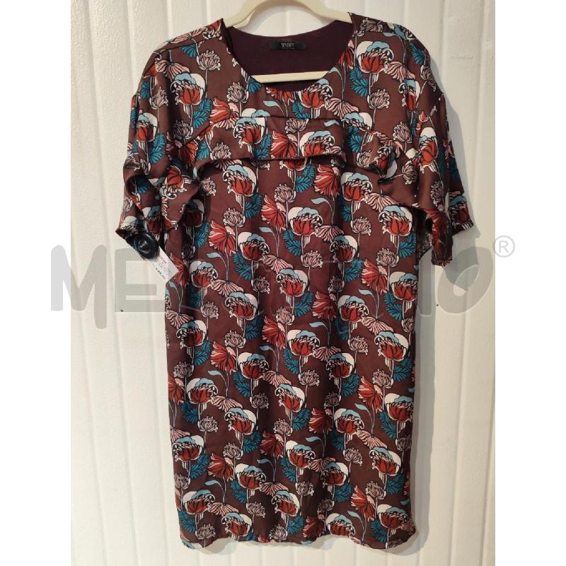 ABITO DONNA SEVENTY MARRONE FIORI  | Mercatino dell'Usato Mestre 1