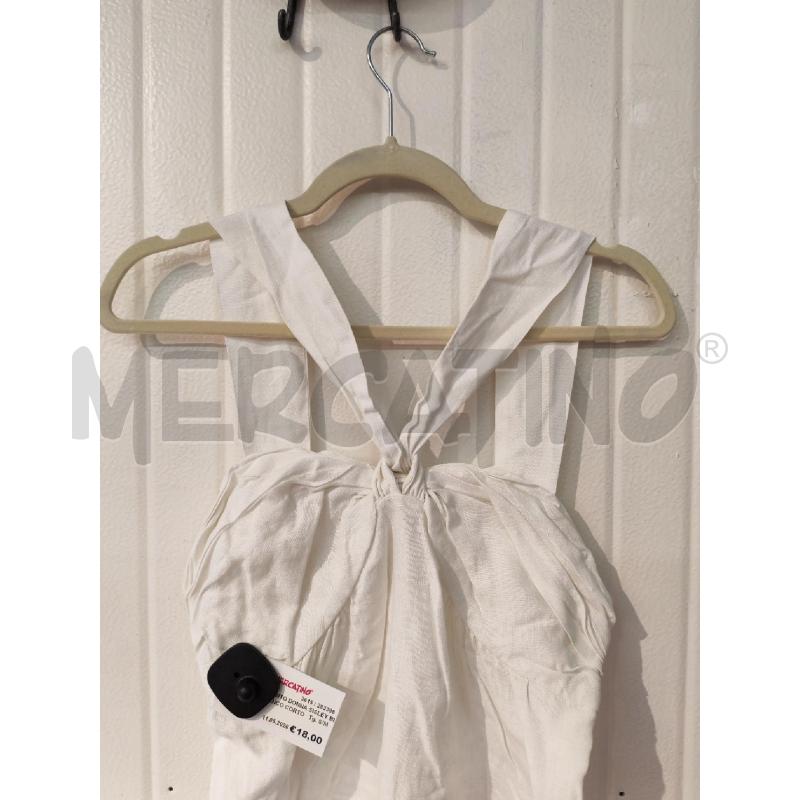 ABITO DONNA SISLEY BIANCO CORTO  | Mercatino dell'Usato Mestre 2