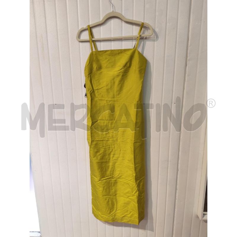 ABITO DONNA SM LUNGO GIALLO VERDE LIME | Mercatino dell'Usato Mestre 1
