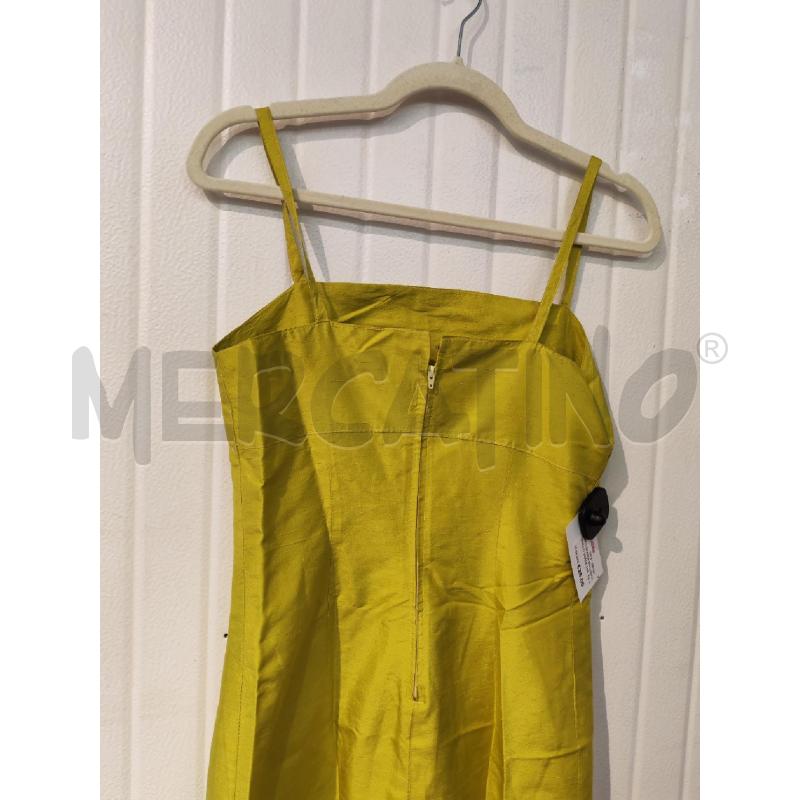 ABITO DONNA SM LUNGO GIALLO VERDE LIME | Mercatino dell'Usato Mestre 4
