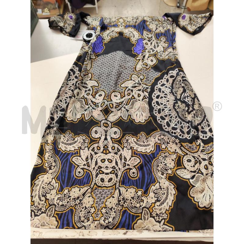 ABITO DONNA SM SARTORIALE BIANCO NERO FANTASIA VIOLA BEIGE | Mercatino dell'Usato Mestre 4