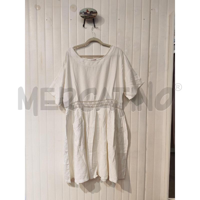 ABITO DONNA TALLY HO COLLECTION BIANCO RICAMATI | Mercatino dell'Usato Mestre 1