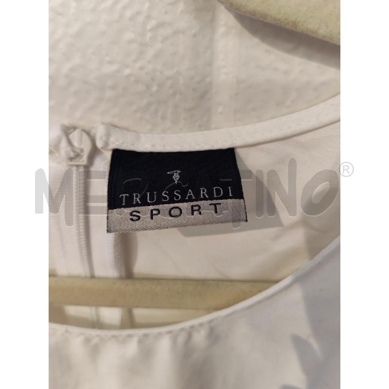 ABITO DONNA TRUSSARDI SPORT BIANCO CON COULISSE  | Mercatino dell'Usato Mestre 2