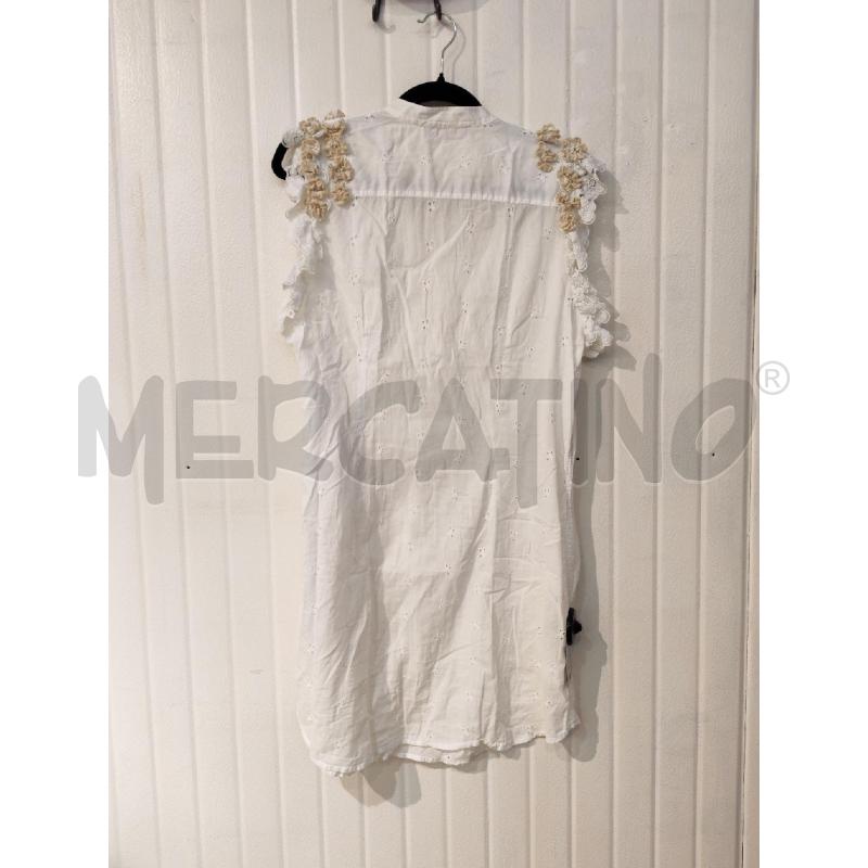 ABITO DONNA TWINSET SIMONA BARBIERI BIANCO TRAFORATO | Mercatino dell'Usato Mestre 4