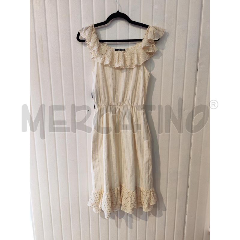 ABITO DONNA TWIN SET BAINCO RIGHINE DORATE | Mercatino dell'Usato Mestre 1