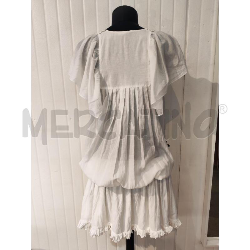 ABITO DONNA TWIN SET BIANCO CON RICAMI DAVANTI | Mercatino dell'Usato Mestre 4