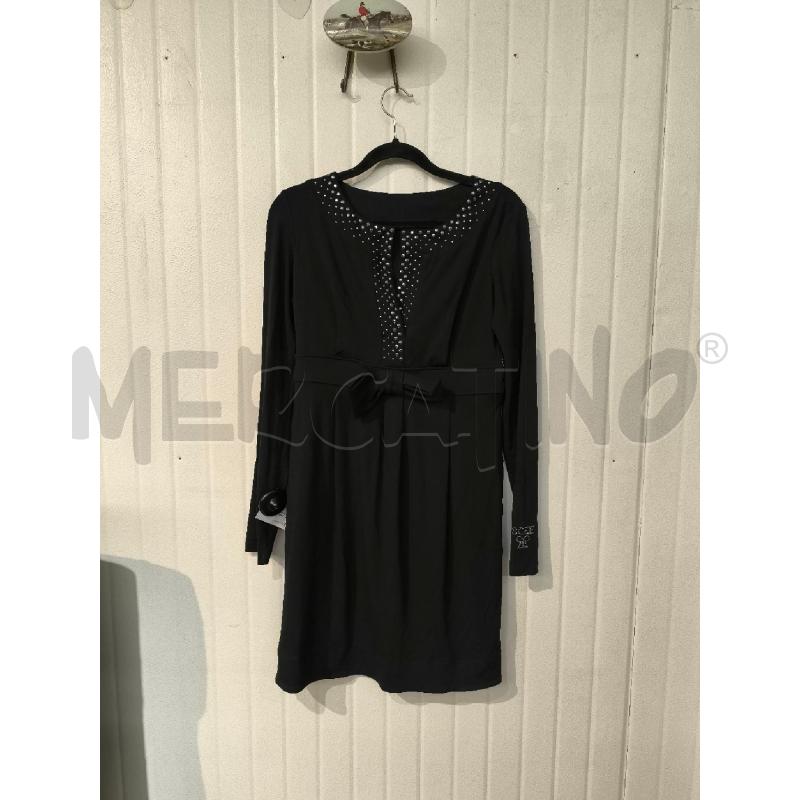 ABITO DONNA TWIN SET NERO CON DETTAGLI ARGENTATI | Mercatino dell'Usato Mestre 1