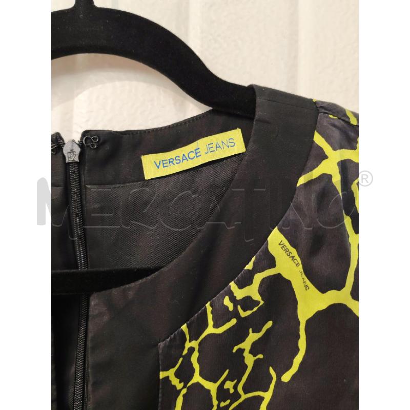 ABITO DONNA VERSACE JEANSFANTASIA VERDE E NERA | Mercatino dell'Usato Mestre 2