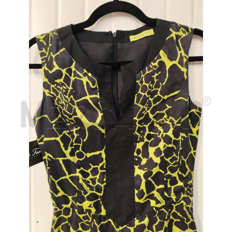 ABITO DONNA VERSACE JEANSFANTASIA VERDE E NERA | Mercatino dell'Usato Mestre 3