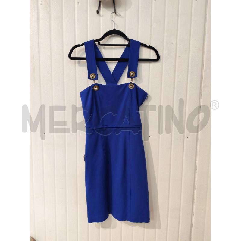 ABITO DONNA VERSACE JEANSW BLU TUBINO | Mercatino dell'Usato Mestre 2