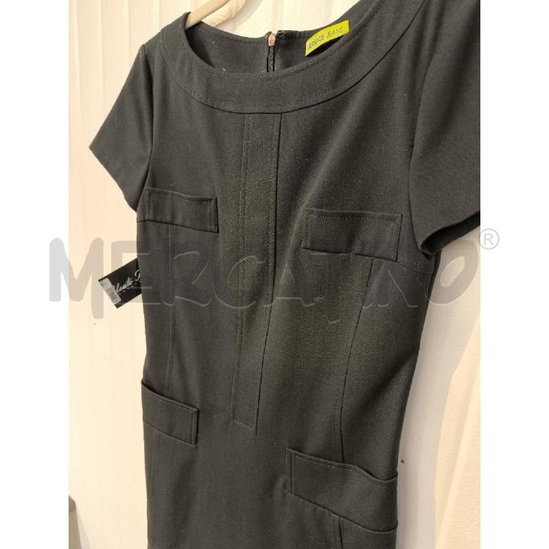 ABITO DONNA VERSACE JEANS NERO TASCHINE FINTE | Mercatino dell'Usato Mestre 4