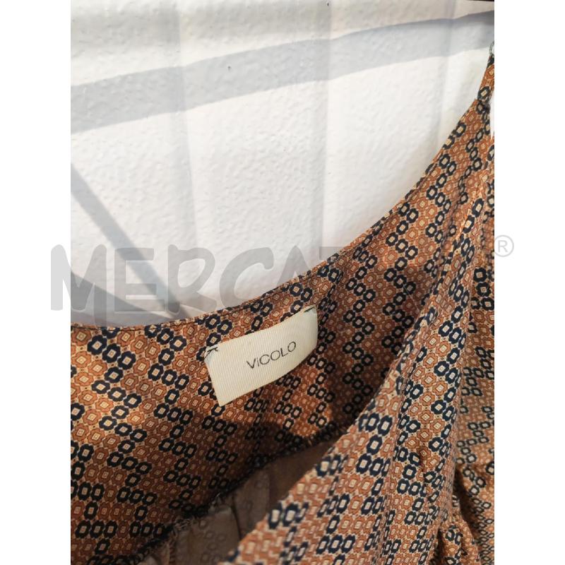 ABITO DONNA VICOLO MARRONE FANTASIA | Mercatino dell'Usato Mestre 2
