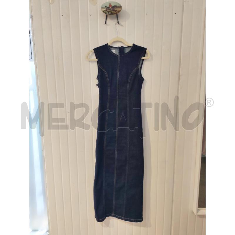 ABITO DONNA ZARA IN JEANS BLU SCURO | Mercatino dell'Usato Mestre 1