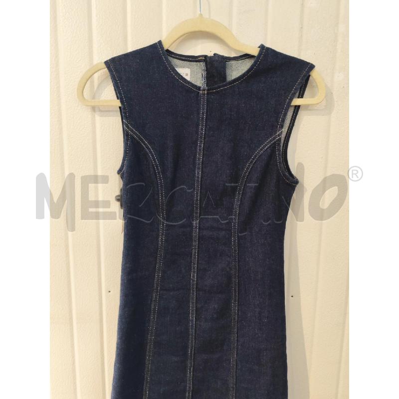 ABITO DONNA ZARA IN JEANS BLU SCURO | Mercatino dell'Usato Mestre 2
