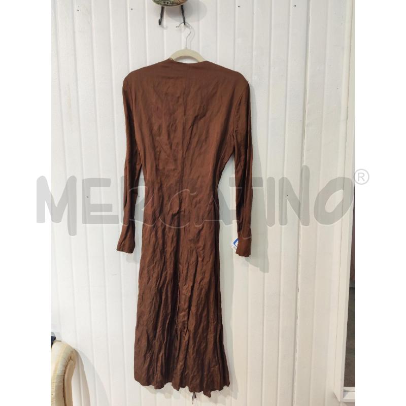 ABITO DONNA ZARA MARRONE CON CINTURINO | Mercatino dell'Usato Mestre 2