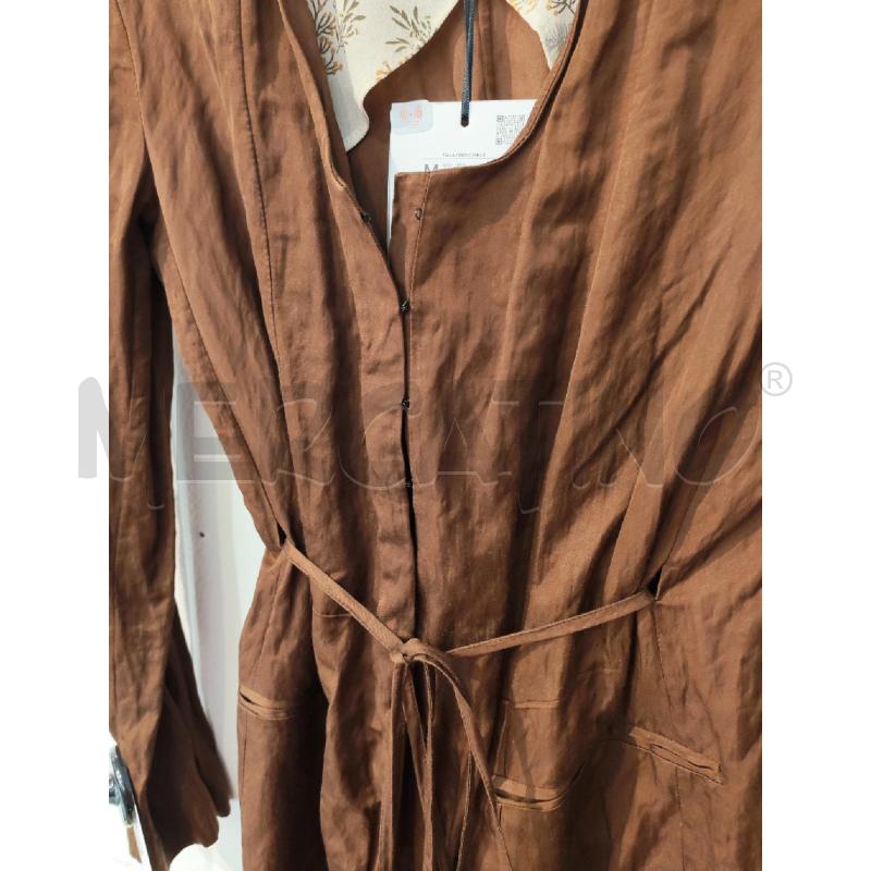 ABITO DONNA ZARA MARRONE CON CINTURINO | Mercatino dell'Usato Mestre 3