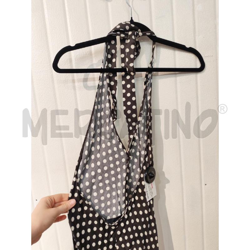 ABITO DONNA ZARA NERI POIS BIANCHI | Mercatino dell'Usato Mestre 3