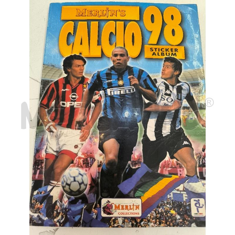 ALBUM CALCIO 98 MERLINS COMPLETO | Mercatino dell'Usato Mestre 1