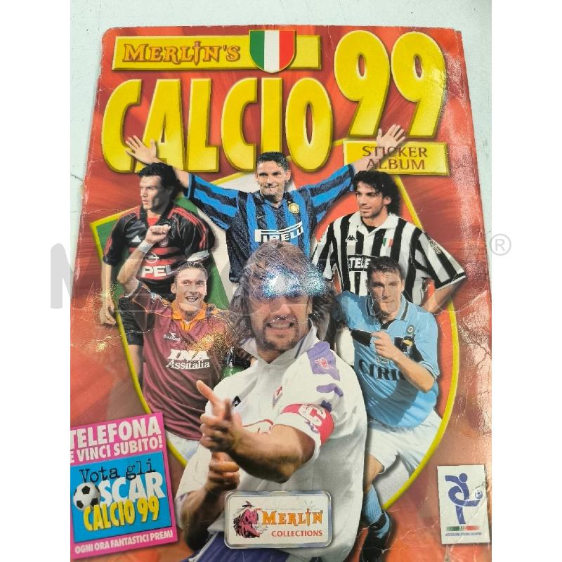 ALBUM CALCIO 99 MERLINS COMPLETO | Mercatino dell'Usato Mestre 1