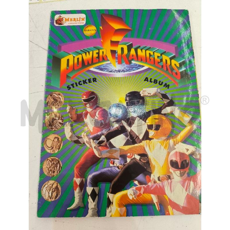 ALBUM POWER RANGERS MERLINS COMPLETO | Mercatino dell'Usato Mestre 1