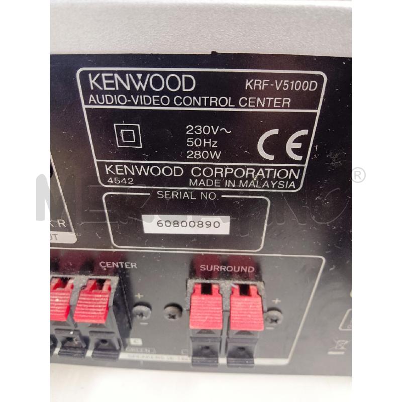 AMPLIFICATORE KENWOOD KRF V5100D | Mercatino dell'Usato Mestre 3