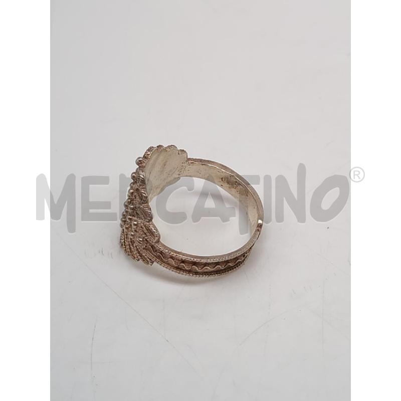 ANELLO DONNA ARGENTATO FEDE SARDA | Mercatino dell'Usato Mestre 2