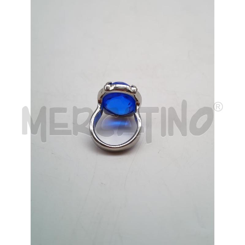 ANELLO DONNA MORELLATO ARGENTATO PIETRA BLU | Mercatino dell'Usato Mestre 4