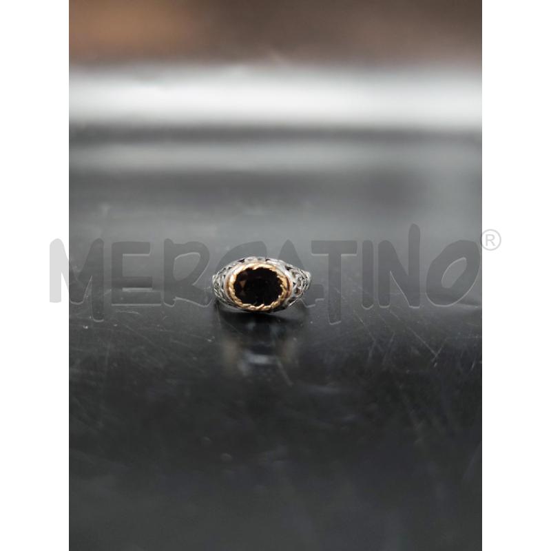 ANELLO DONNA PIETRA NERA | Mercatino dell'Usato Mestre 2
