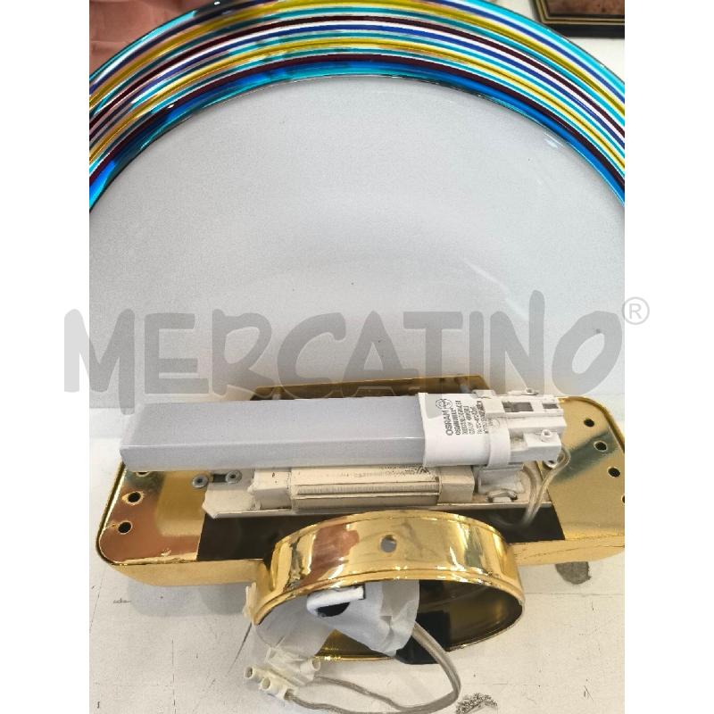 APPLIQUE CUN VETRO MURANO MILLERIGHE FANTASIA  | Mercatino dell'Usato Mestre 4
