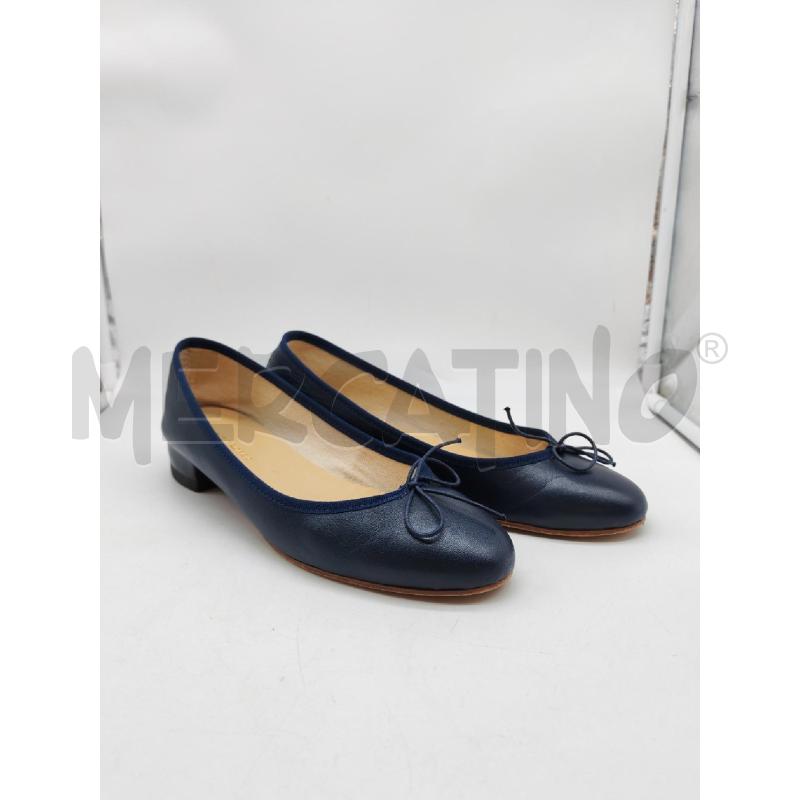 BALLERINA SAINT TROPEZ BLU CON FIOCCHETTO  | Mercatino dell'Usato Mestre 1