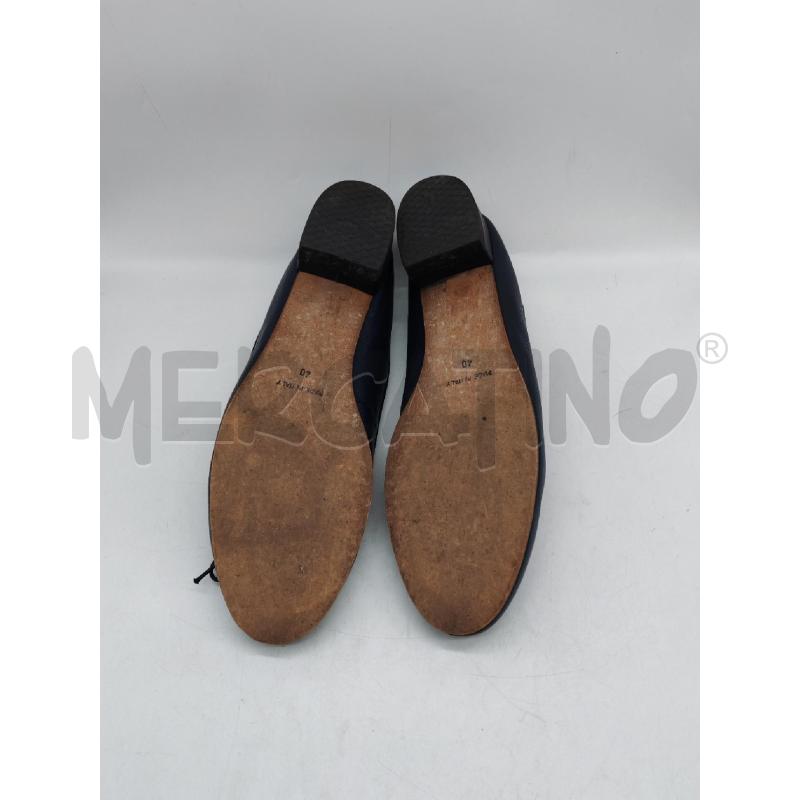 BALLERINA SAINT TROPEZ BLU CON FIOCCHETTO  | Mercatino dell'Usato Mestre 5